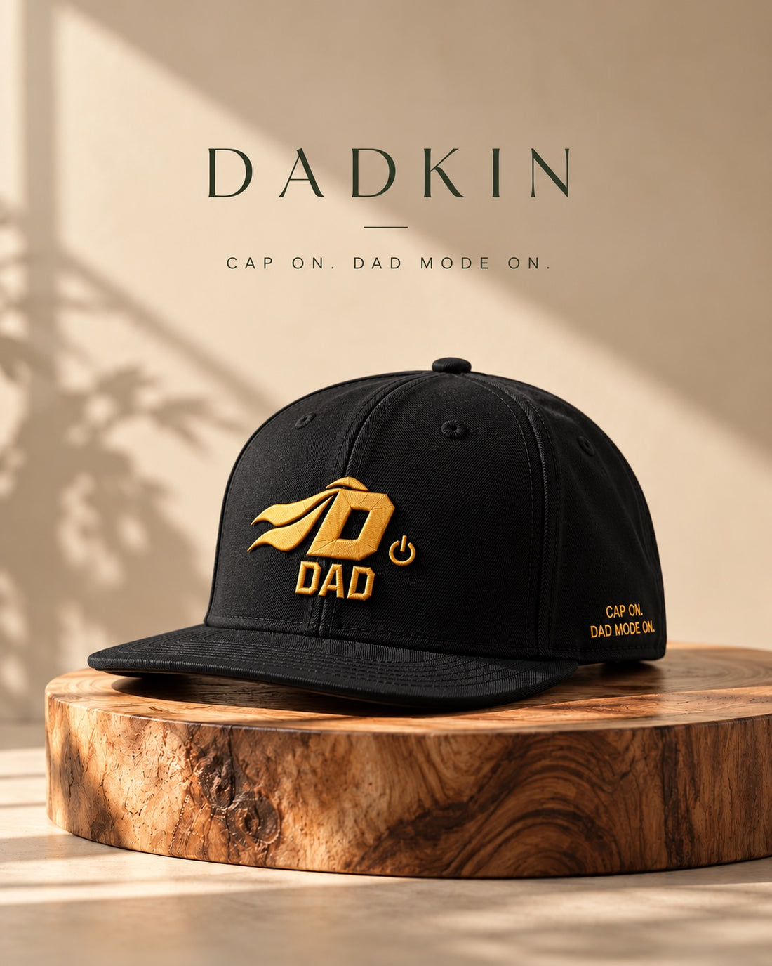 DADKIN Cap — Black